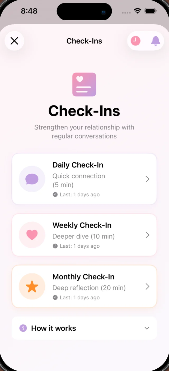check-ins